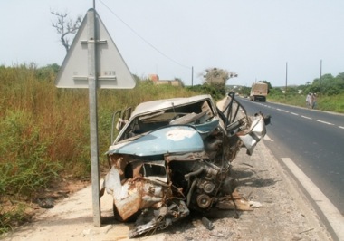Sénégal - Diourbel - accident de la circulation : cinq morts et plusieurs blessés graves