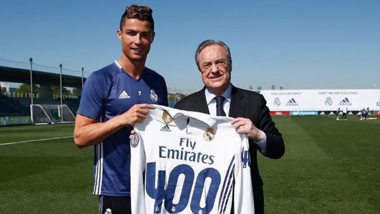 Ronaldo fête ses 400 buts avec le Real Madrid 