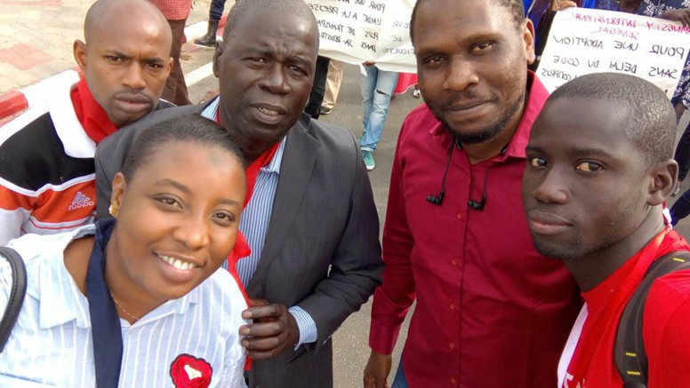 3 mai 2017 : Et, la presse marcha pour de meilleures conditions de travail 3 mai 2017 : Et, la presse marcha pour de meilleures conditions de travail