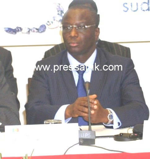 Abdoulaye Diop, ministre de l'Economie et des Finances (Sénégal)