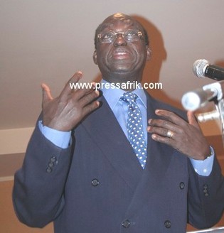 Le secrétaire général de l'AFP, Moustapha Niasse