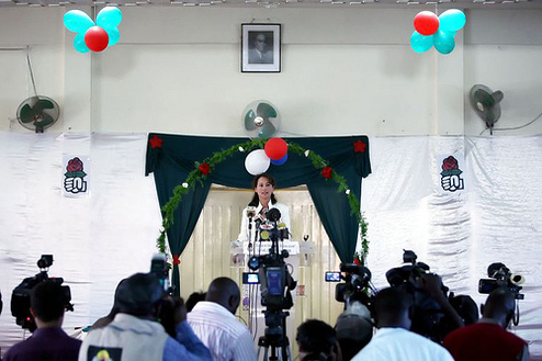 Ségolène Royal à Dakar ( Photo :Flickr )