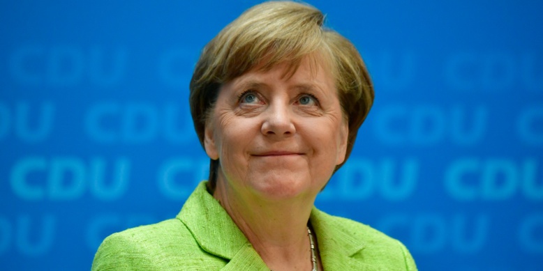 Angela Merkel "très heureuse" de la victoire d'Emmanuel Macron Angela Merkel "très heureuse" de la victoire d'Emmanuel Macron