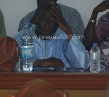 Le secrétaire général de la présidence de la République, Abdoulaye Baldé ami de Karim Wade