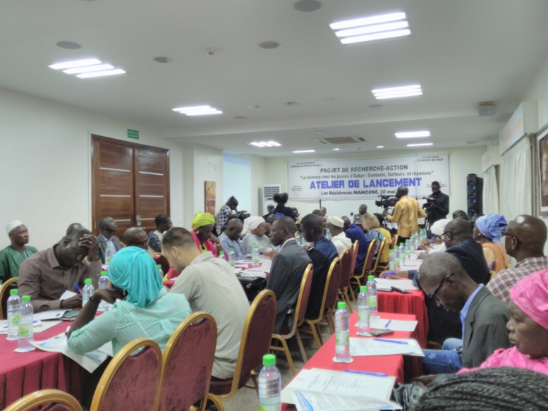 Le projet de recherche-action sur la violence chez les jeunes à Dakar, lancé aujourd'hui Le projet de recherche-action sur la violence chez les jeunes à Dakar, lancé aujourd'hui