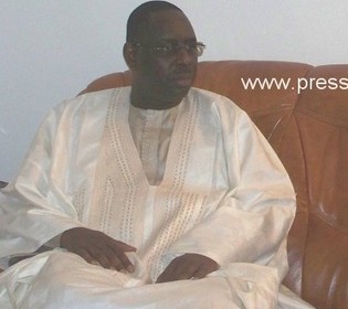 Le président de l'APR, Macky Sall