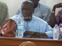 Le maire de Ziguinchor, Abdoulaye Baldé