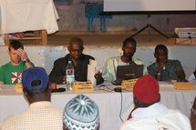 Des acteurs de lead africa à l'Atelier de restitution du «Baseline survey» à Bakel (photo: leadfrancophoneafrica.org)