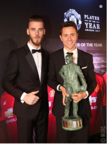 Manchester United, Herrera meilleur joueur de la saison Manchester United, Herrera meilleur joueur de la saison