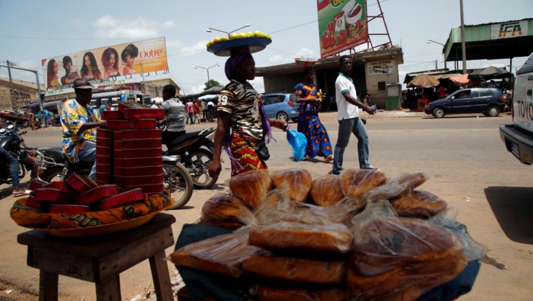 A Bouaké, la mutinerie des militaires ivoiriens a laissé des traces A Bouaké, la mutinerie des militaires ivoiriens a laissé des traces