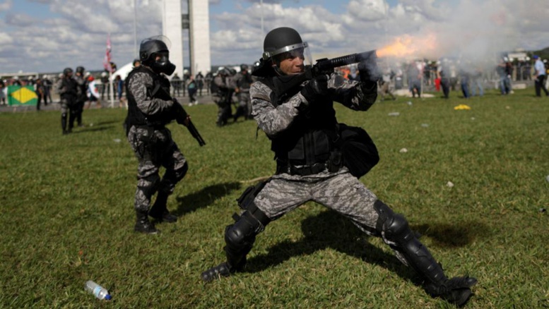 Déploiement militaire à Brasilia après des débordements