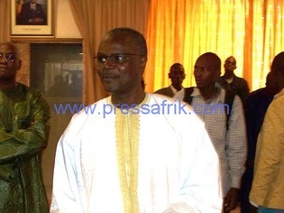 Le secrétaire général du PS, Ousmane Tanor Dieng