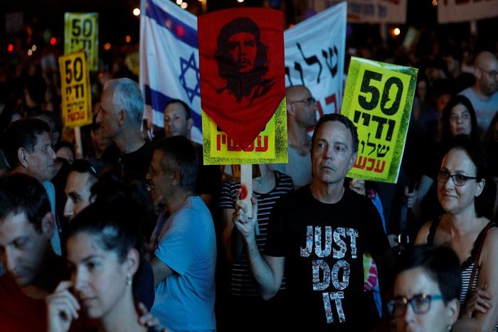 Israël: 15 000 manifestants contre l'occupation des territoires palestiniens