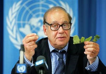 Jean Ziegler consultant à l'ONU et auteur de plusieurs ouvrages