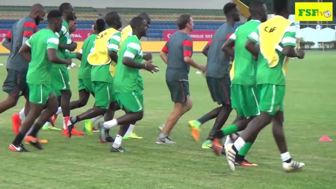 4ème séance d’entraînements: 15 «Lions» présents