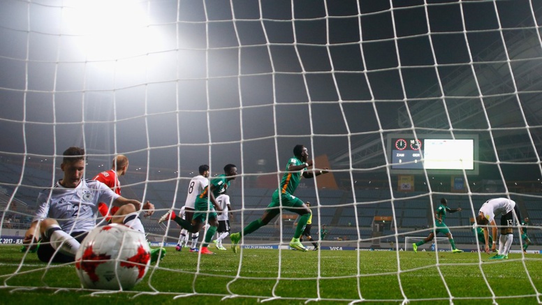Mondial U20: la Zambie bat l’Allemagne et se qualifie en 1/4