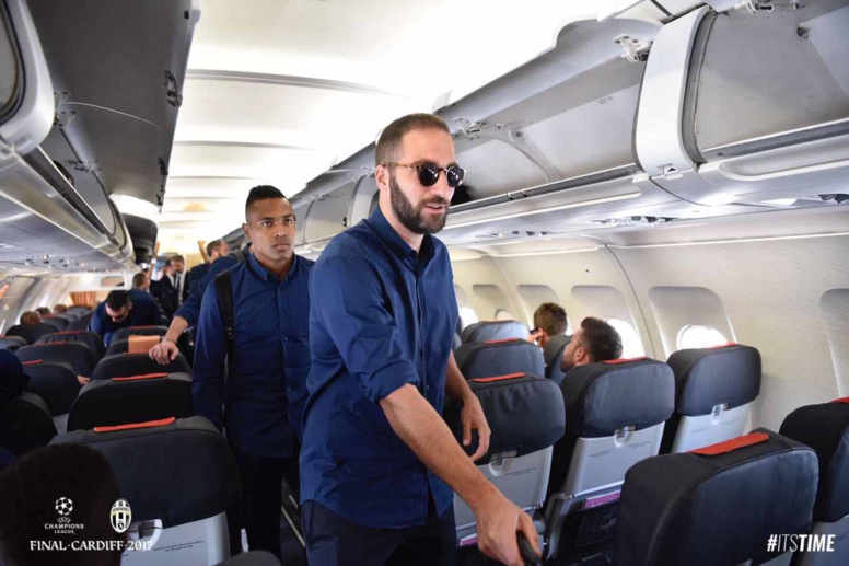 Ligue des champions: la Juve est a Cardiff Ligue des champions: la Juve est a Cardiff