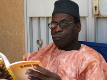 Moumouni Djermakoye, à Niamey, en juin 2009. (Photo : RFI)