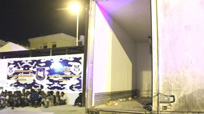 Libye : sept migrants meurent asphyxiés