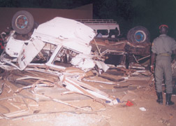 Ndioum : 4 morts et 30 blessés dans un accident de la route