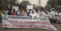  Paralysie du secteur de la santé: le SUTSAS déroule son plan d’actions