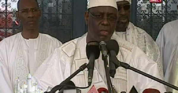 Célébration des deux Korité : Macky Sall invoque l’«impuissance» de l’Etat