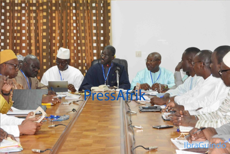 Réunion Cena-Partis politiques: discours de Doudou Ndir