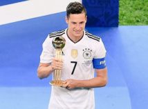 Julian Draxler élu meilleur joueur de la coupe des Confédérations ! Julian Draxler élu meilleur joueur de la coupe des Confédérations !