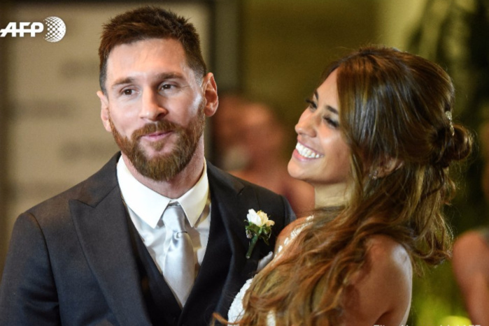 Du beau monde pour le mariage de Leo Messi et Antonella Roccuzzo à Rosario (Images)