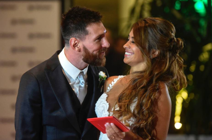 Du beau monde pour le mariage de Leo Messi et Antonella Roccuzzo à Rosario (Images)