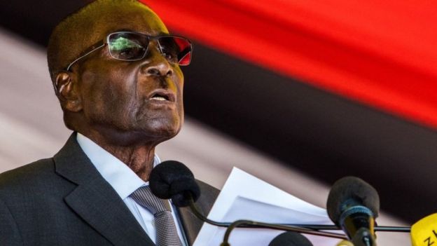 Zimbabwe : Robert Mugabe fait un don de bétail à l'UA
