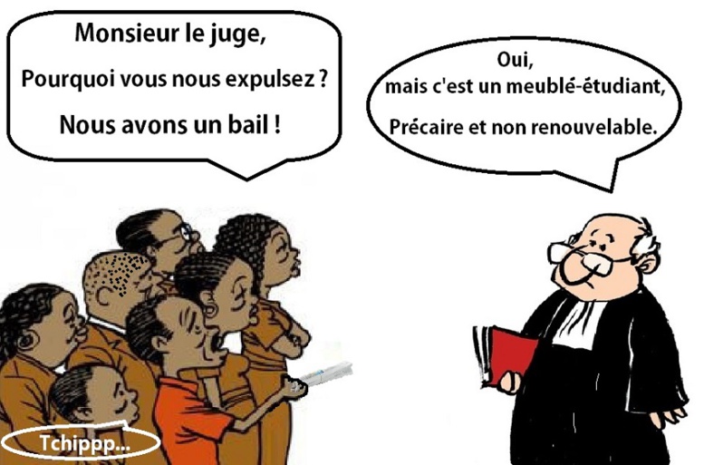 Des étudiants africains deviennent SDF en France. (Partie 1 : La responsabilité du bail précaire) Des étudiants africains deviennent SDF en France. (Partie 1 : La responsabilité du bail précaire)