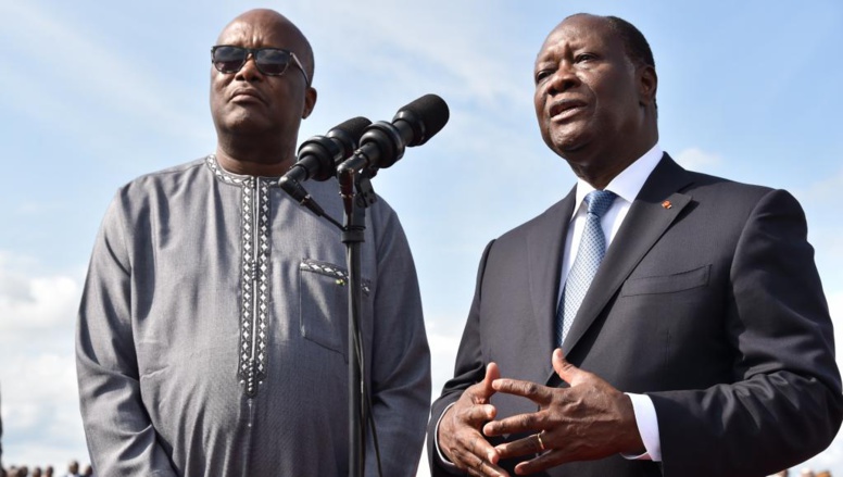 Burkina Faso: le traité d’amitié, sujet de la rencontre entre Kaboré et Ouattara