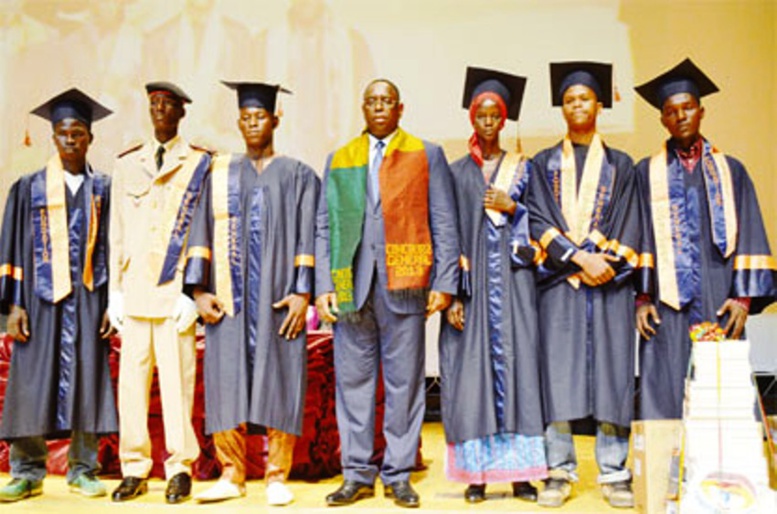 Le Sénégal fête l'excellence: Macky prime les 137 lauréats du Concours général