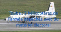 ​Touba : 2 hélicoptères de l’armée dépêchés avec du matériel électoral