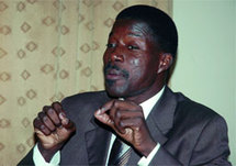 Le leader de l'Alliance Jëf-jël, Talla Sylla