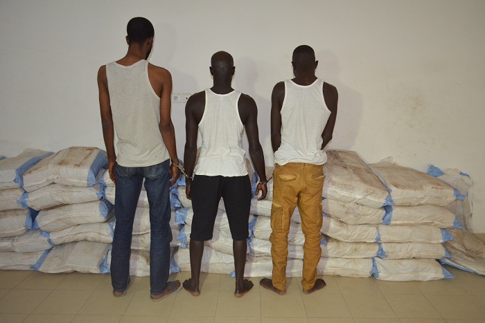 Belle prise de l’Ocrtis : 4 individus arrêtés et 1,248 tonne de Brown saisie