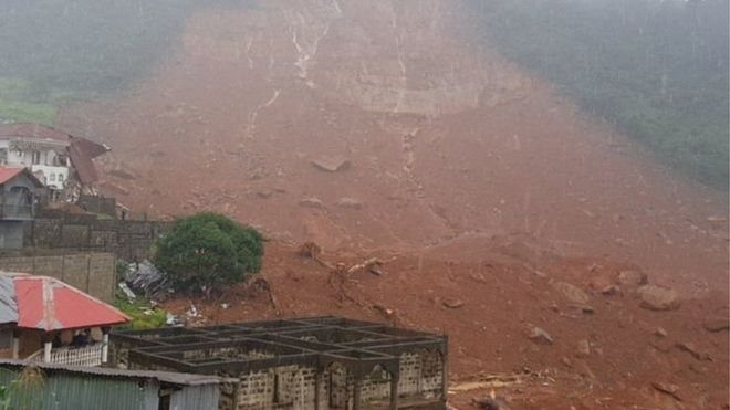 ​Sierra Leone : au moins 312 morts dans les éboulements et coulées de boue (bilan réactualisé)