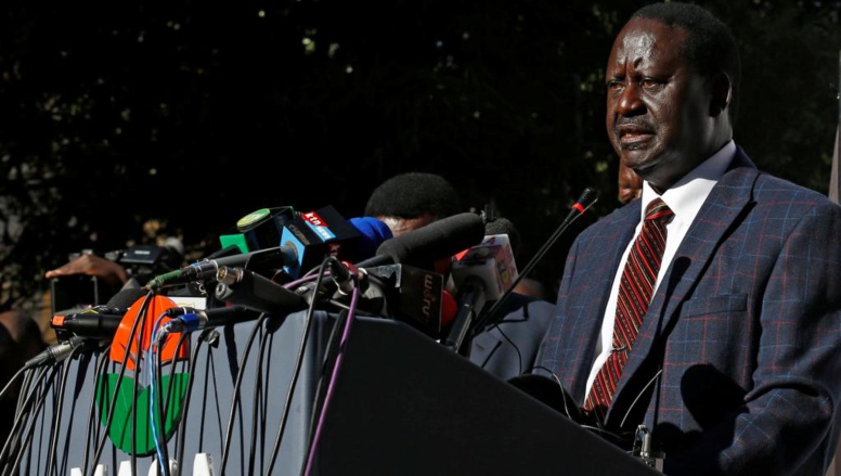 Présidentielle Kenya : Raila Odinga choisit la voie légale pour contester les résultats Présidentielle Kenya : Raila Odinga choisit la voie légale pour contester les résultats