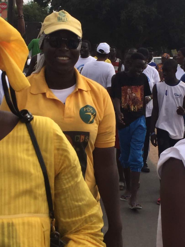 Nafissatou Touré, étudiante et militante du Pds Nafissatou Touré, étudiante et militante du Pds