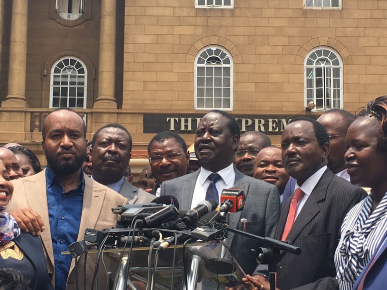 Raila Ondinga sur la décision de la Cour suprême du Kenya : 