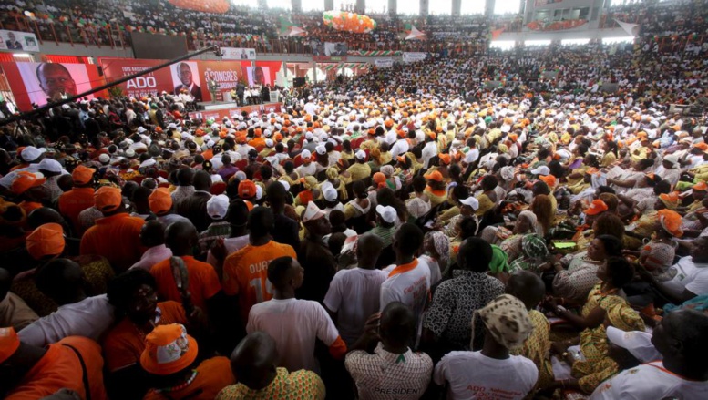 Côte d'Ivoire: le RDR se réunit en congrès pour élire son président