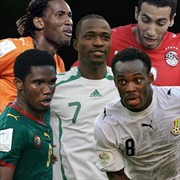 Foot Can-Mondial 2010: Les porte-drapeaux de l'Afrique