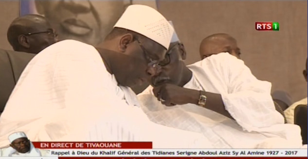 Rappel à Dieu d'Al Amine: le président Macky Sall est arrivé à Tivaoune