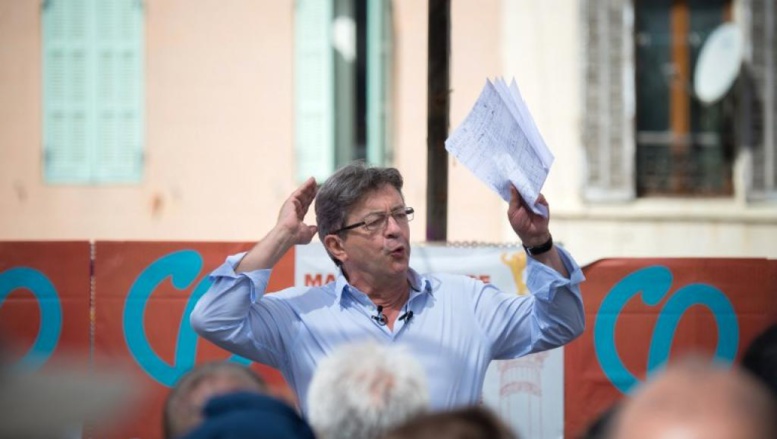 Marche contre la loi Travail: Mélenchon installe un rapport de force Marche contre la loi Travail: Mélenchon installe un rapport de force