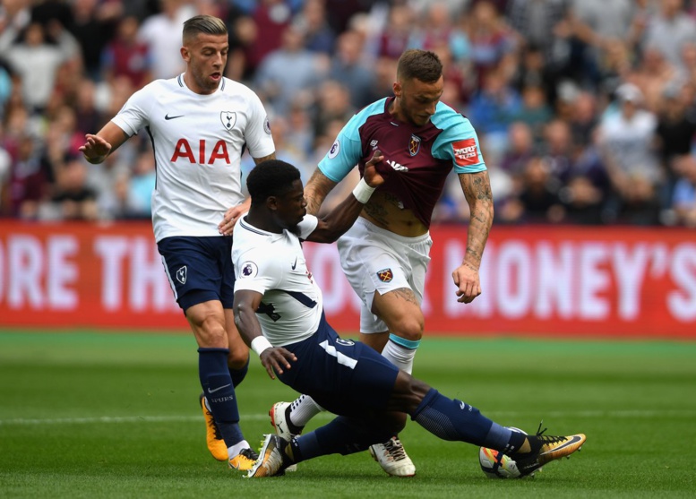 Premier league: Serge Aurier voit rouge pour sa première titularisation avec Tottenham