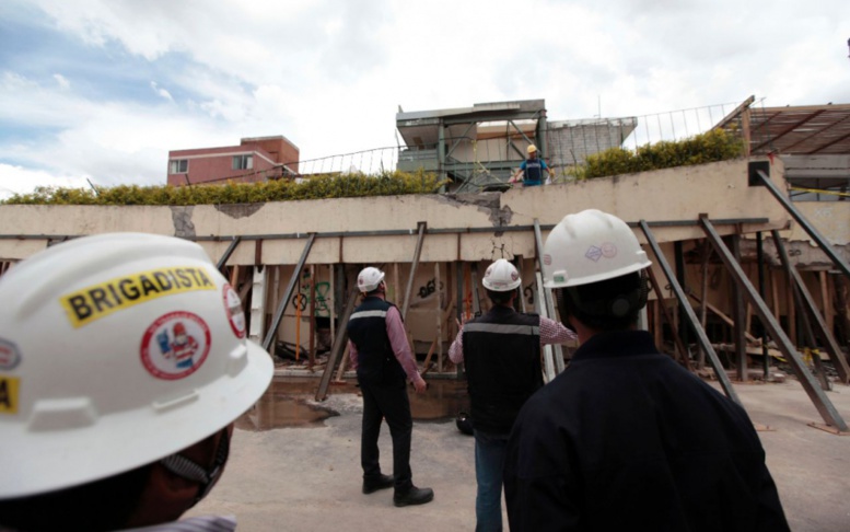 Un nouveau séisme frappe le Mexique Un nouveau séisme frappe le Mexique