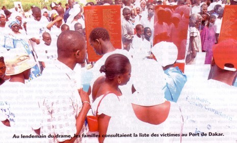 Naufrage du’’ JOOLA’’ : 15 ans  après , retour sur une tragédie... sans coupable