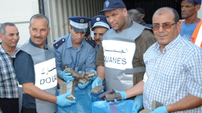 ​Maroc : saisie record de drogue