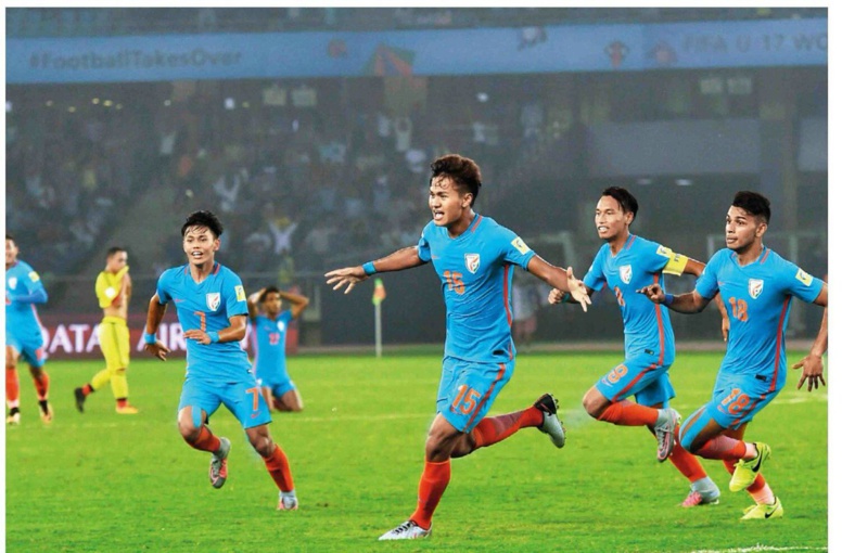 Jeakson Thounaojam a inscrit le premier but indien dans une compétition de la FIFA Jeakson Thounaojam a inscrit le premier but indien dans une compétition de la FIFA